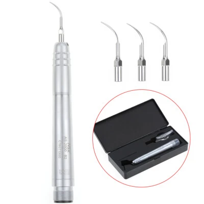 Escalador de período de aire ultrasónico dental tipo NSK pieza de mano higienista 2H con 3 puntas EE. UU. Foto 1 de 4