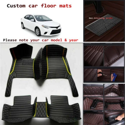 For Renault Koleos luxury custom leather Car Floor Mats Cargo Liner Mats Carpets Foto 1 de 4