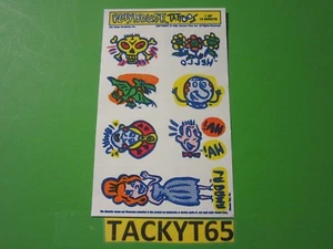 PEE WEE’S (HERMAN) SPIELHAUS TATTOO BLATT 12 STÜCK - Bild 1 von 12