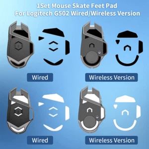 Mouse Skate Feet Pad for Logitech G502 Superlight Mouse Non-slip Foot Sticker - Afbeelding 1 van 15