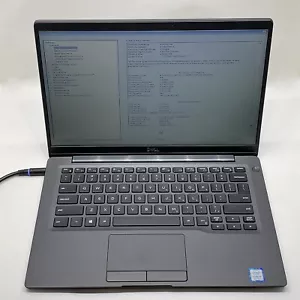 Dell Latitude 7400 Laptop Intel i5 8365U 1.60GHZ 14" HD 8GB NO HDD BIOS LOCKED - Picture 1 of 12