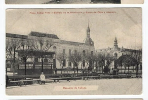 CHILE Temuco Plaza Aníbal Pinto Banco de Chile USADO Postal Ed. Carlos Mulack - Imagen 1 de 1