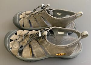 KEEN NEWPORT H20 Sandals Men's Size 8 Olive Suede Sport  Waterproof