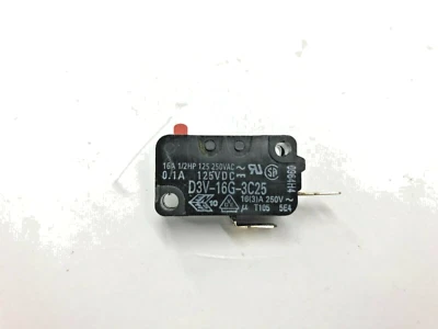 INTERRUPTOR MICROONDAS OMRON D3V-16G-3C25 COMPATIBLE CON V-15G-3C25 Foto 1 de 2