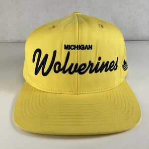Adidas Michigan Wolverines Script Snapback Mütze Cap NCAA gelb - Bild 1 von 13