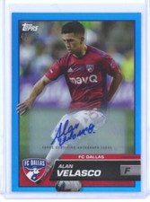 2023 DYLAN BORRERO TOPPS MLS SOCCER AUTO BLUE FOIL #ED 41/99!!