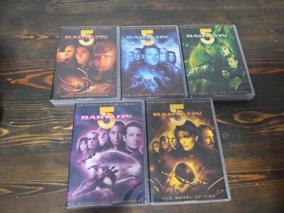 Babylon 5 Complete Series DVD Set Seasons 1-5 CIB with Inserts Scott Bakula Syfy - Image 1 of 4