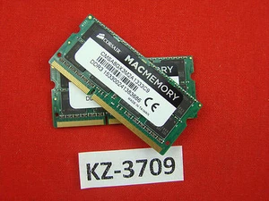 8GB Corsair CMSA8GX3M2A1333C9 SO DDR3 Mac Memory Kit 2x4GB 1333MHz #KZ-3709 - Picture 1 of 1