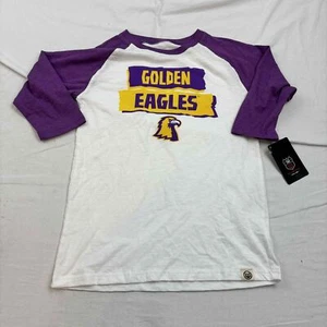 Wes And Willy Tennessee Tech University Golden Eagles Shirt Purple White M 10 12 - Picture 1 of 11