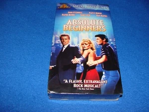 VHS Tape 1986 Absolute Beginners Eddie O'Connel Patsy Kensit David Bowie (2000) - Imagen 1 de 12