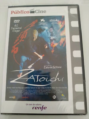 Zatoichi Takeshi Kitano - DVD Spanish Portuguese Region 2 New - Image 1 of 3