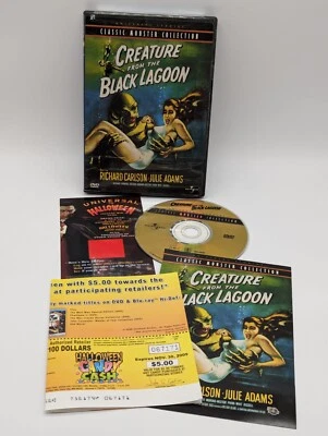 Creature From the Black Lagoon 1954 DVD Monster Collection W/Rare Decoder  - Image 1 of 4