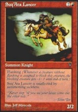 Korean Suq'Ata Lancer ~ Moderately Played Visions Foreign MTG Magic UltimateMTG