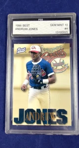 Andruw Jones #4 Trading Card Graded 10 Mint 1996 Best Minor League Player - Picture 1 of 3