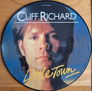Cliff Richard - Little Town 1982 UK 7" 3 Track Picture Disc Vinyl Single M- - Picture 1 of 2