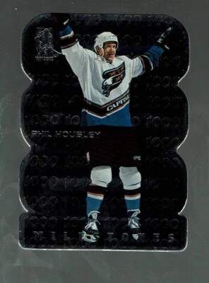 1998-99.  Be A Player.  Milestones.  Phil Housley.     #M16 - Image 1 of 2