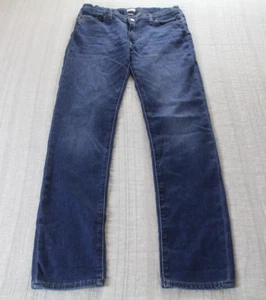 Crewcut Jeans Boys Size 14 Straight Leg Dark Wash Blue - Picture 1 of 9