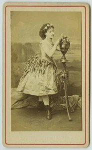 CDV 1860-70 légendée "Mme Moïse". Danseuse. Danse. Dance. - Picture 1 of 2