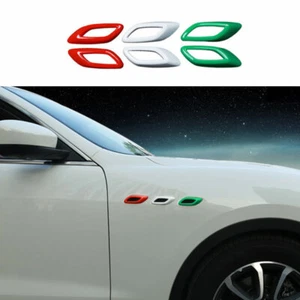 For Maserati Levante 2017-2021 ABS 3 Colors Fender Side Air Outlet Cover Decor - Picture 1 of 7