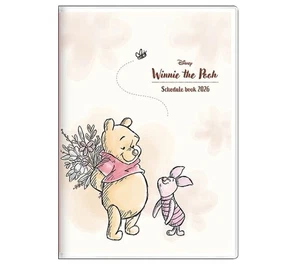 Winnie Puuh 2026 B6 Zeitplanbuch Planer Kalender Ferkel Blume - Bild 1 von 4