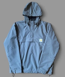 Carhartt WIP Nimbus Pullover Fleece Lined Jacket Grey Blacksmith - Men’s Size L - Bild 1 von 10