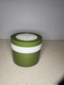 Vintage 1970er Avocado grün Thermoskanne Isolierglas #1155/3 Hergestellt in den USA - Bild 1 von 6