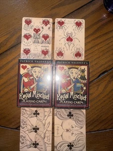 Royal Mischief First Edition Playing Cards Sealed 2 Decks Plus 4 Bonus Cards - Picture 1 of 3