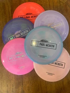Discraft Paul McBeth Prototype ESP SWIRL Malita Midrange - Picture 1 of 7