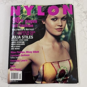 1999 Nylon Magazine • SEP OCT •JULIA STILES • No Label • RARE FIND FASHION #OM - Bild 1 von 13