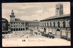 Ansichtskarte Erinnerung an Bologna ANIMATA (SN38) - Bild 1 von 2