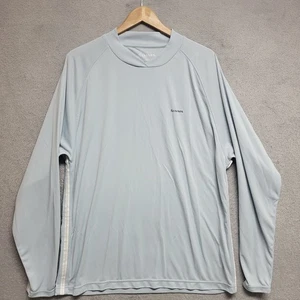 Camicia Simms uomo XL Solarflex UPF 3XDRY pesca ventilata lati invecchiato - Foto 1 di 11