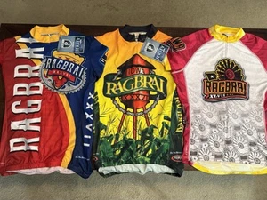 Ragbrai Primal Men’s Cycling Jersey Tops Size Small,  2 Pack NWT - Picture 1 of 5