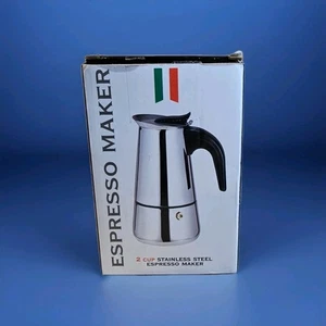 Macchina da Caffè Espresso per Casa, Macchina da Caffè 2 Tazze - Foto 1 di 10