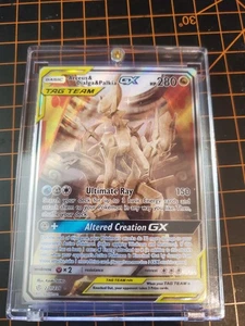 Arceus & Dialga & Palkia GX 221/236 Alternate Full Art NM With Hard Case - Picture 1 of 17