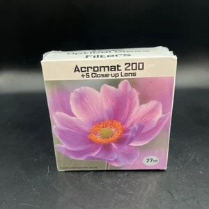 Lente de primer plano ICE Acromat 200 +5 77 mm 16 capas nano vidrio óptico multicapa - Imagen 1 de 5