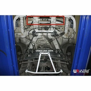 Barra de torsión delantera de 2 puntos Ultra Racing para Daewoo Damas 0,8 2x2 1991-2013 - Imagen 1 de 8