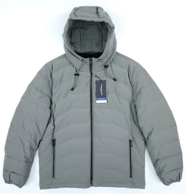 MARC NEW YORK Mens M Claxton Packable Jacket Down-Blend Quilted Puffer Coat Gray - Image 1 of 4