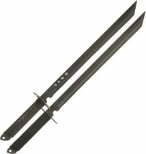 Master Cutlery HK-6183 Twin Ninja Swords - Black