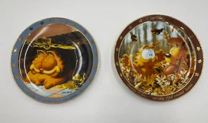 Garfield "Dear Diary Series" Jim Davis The Danbury Mint - 6 Collectors Plates - Picture 1 of 7