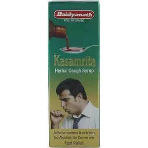 100% Ayurvedic Baidyanath Kasamrit Herbal Syrup (100ml) - Picture 1 of 4