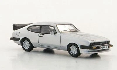 Ford Capri III Turbo "Silver" 1981 (Neo Scale 1:87 / 87241) - Bild 1 von 4