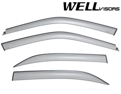 WELLvisors For Honda Civic Sedan 96-00 Wind Rain Guard Window Visors Deflectors - Image 1 of 4