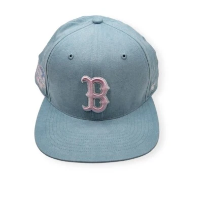 '47 Boston Red Sox Captain Cooperstown 2004 WS Ballpark gamuza azul Snapback Foto 1 de 4