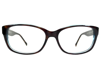 Armações de óculos Vera Bradley Rheba CS violeta africana AVT marrom azul 55-16-135 - Imagem 1 de 4