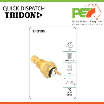 New * TRIDON * Thermo Fan Switch For Subaru Brumby DL,GL,Leone incl 4WD - image 1 of 3