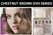 10 SACHETS CHESTNUT BROWN HERBAL HAIR DYE SHAMPOO-DYE GRAY HAIR IN MINUTES