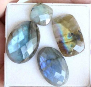 Piedra preciosa suelta briolette corte ovalado azul natural 62,30 quilates - Imagen 1 de 2