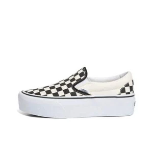 Tablero de ajedrez Vans UA Classic Slip-On Stackform negro/blanco clásico VN0A7Q5RTYQ - Imagen 1 de 23