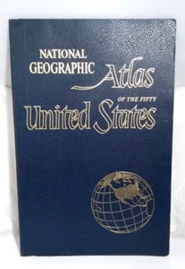 Vintage 1960 National Geographic Atlas of The United States - Picture 1 of 9