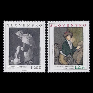 Slovakia 2013 - Paintings Art - Sc 676/7 MNH - Picture 1 of 2